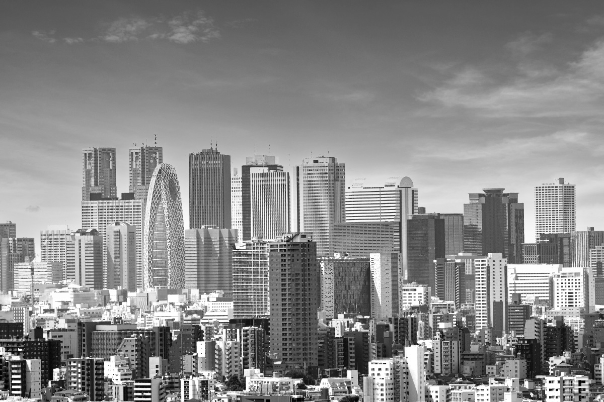 東京都のビル群