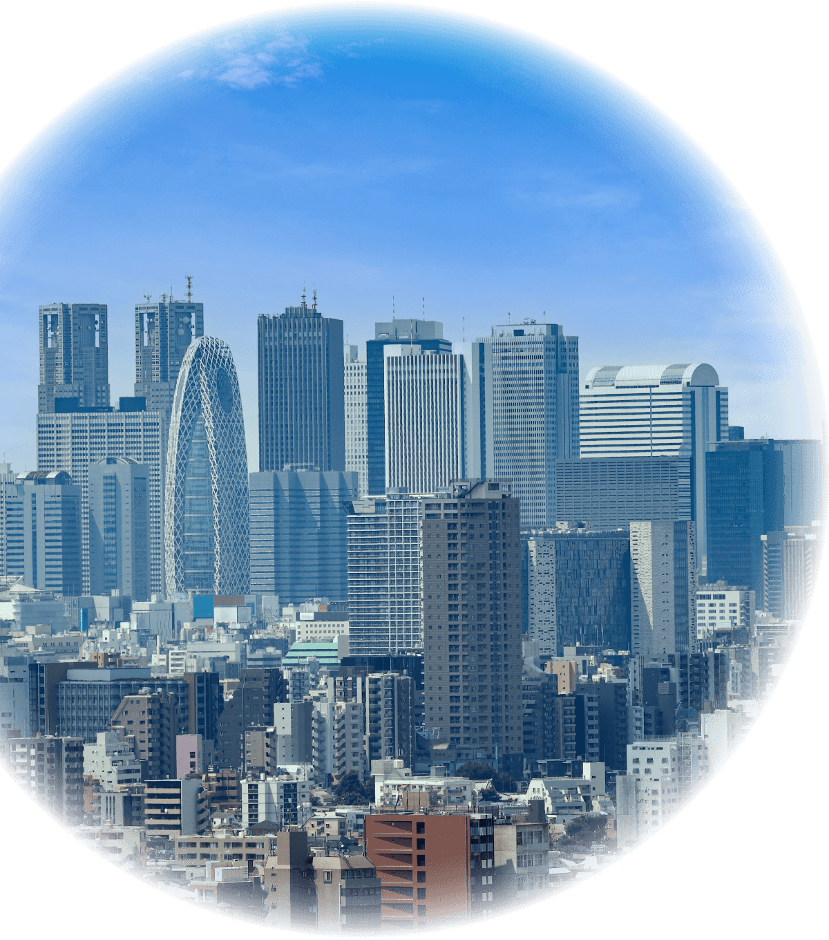 東京都のビル群